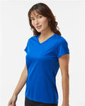 Augusta Sportswear 1790 Women's Nexgen Performance V-Neck T-Shirt - Royal - model side