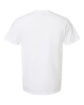 Comfort Colors 6030 Unisex Garment-Dyed Heavyweight Pocket T-Shirt - White - back
