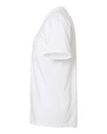 Comfort Colors 6030 Unisex Garment-Dyed Heavyweight Pocket T-Shirt - White - side