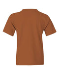 Gildan 5000B Youth Heavy Cotton T-Shirt - Texas Orange - back