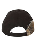 Kati LC4BW Licensed Camo with Barbed Wire Embroidery Cap - Black/ Realtree AP - back