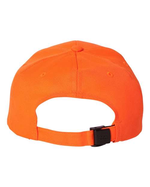 Kati LC25 Solid Crown with Camo Bill Cap - Blaze/ Realtree Hardwoods - back