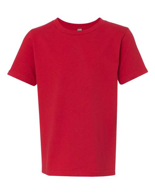Next Level 3310 Youth Cotton T-Shirt - Red - front