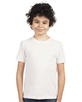 Next Level 3310 Youth Cotton T-Shirt - White - model front