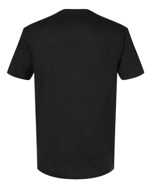 Next Level 3600 Unisex Cotton T-Shirt - Black - back