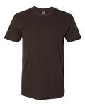 Next Level 3600 Unisex Cotton T-Shirt - Dark Chocolate - flat front