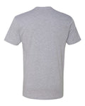 Next Level 3600 Unisex Cotton T-Shirt - Heather Grey - back