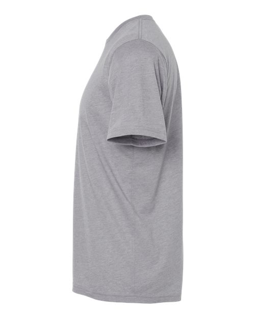 Next Level 3600 Unisex Cotton T-Shirt - Heather Grey - side