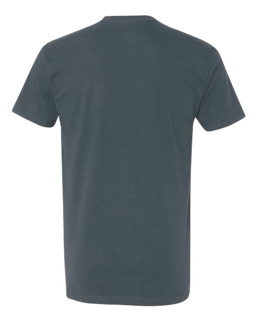 Next Level 3600 Unisex Cotton T-Shirt - Indigo - back