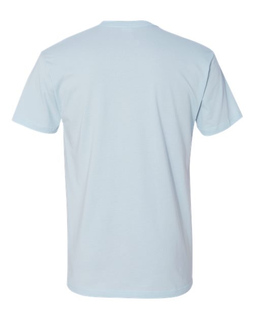 Next Level 3600 Unisex Cotton T-Shirt - Light Blue - back