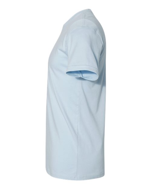Next Level 3600 Unisex Cotton T-Shirt - Light Blue - side