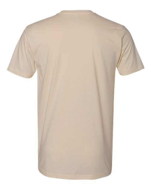 Next Level 3600 Unisex Cotton T-Shirt - Cream - back