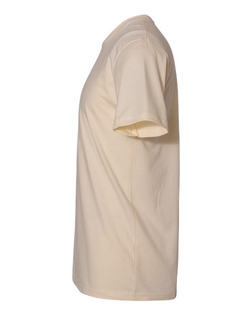 Next Level 3600 Unisex Cotton T-Shirt - Cream - side