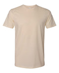 Next Level 3600 Unisex Cotton T-Shirt - Cream - flat front