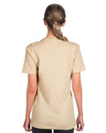 Next Level 3600 Unisex Cotton T-Shirt - Cream - model back