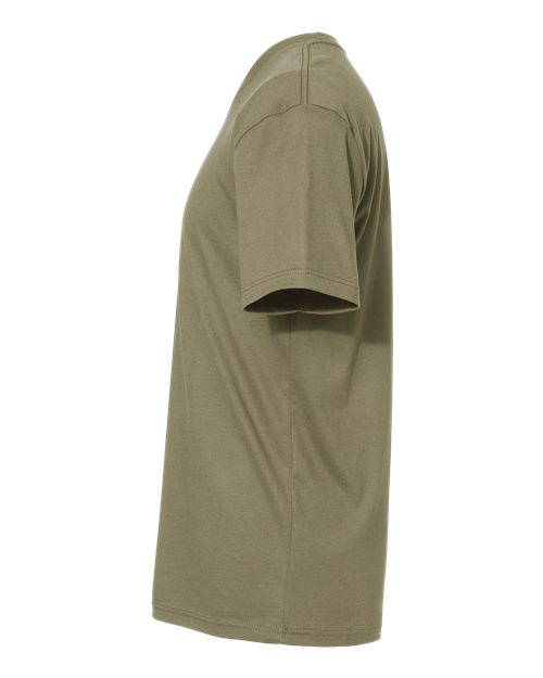 Next Level 3600 Unisex Cotton T-Shirt - Light Olive - side