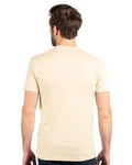 Next Level 3600 Unisex Cotton T-Shirt - Natural - model back