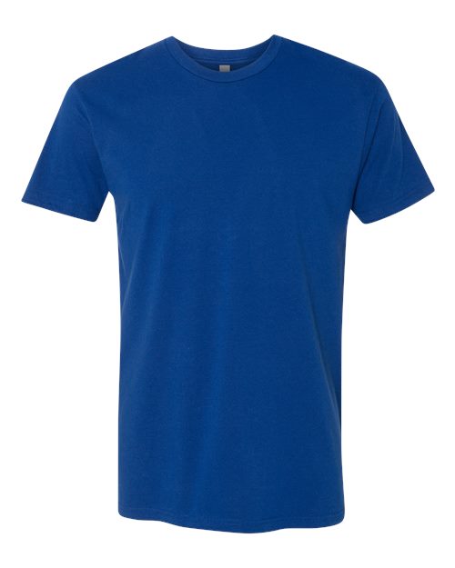 Next Level 3600 Unisex Cotton T-Shirt - Royal - flat front