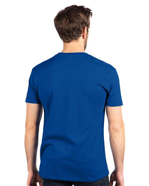 Next Level 3600 Unisex Cotton T-Shirt - Royal - model back