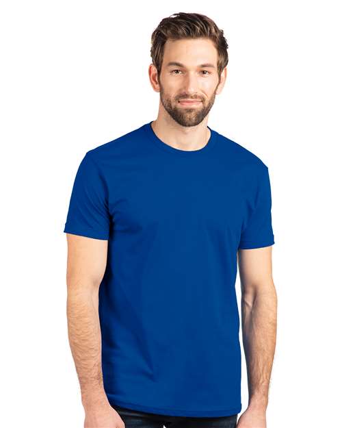 Next Level 3600 Unisex Cotton T-Shirt - Royal - model front