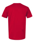 Next Level 3600 Unisex Cotton T-Shirt - Red - back