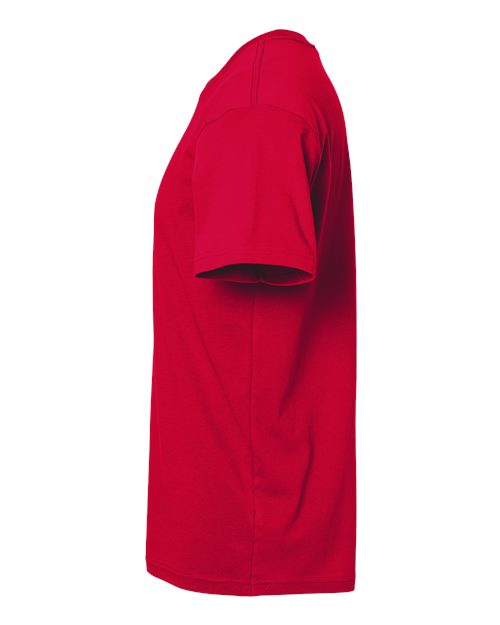 Next Level 3600 Unisex Cotton T-Shirt - Red - side