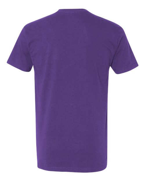 Next Level 3600 Unisex Cotton T-Shirt - Purple Rush - back
