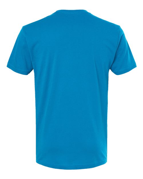Next Level 3600 Unisex Cotton T-Shirt - Turquoise - back