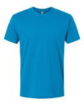Next Level 3600 Unisex Cotton T-Shirt - Turquoise - flat front