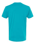 Next Level 3600 Unisex Cotton T-Shirt - Tahiti Blue - back