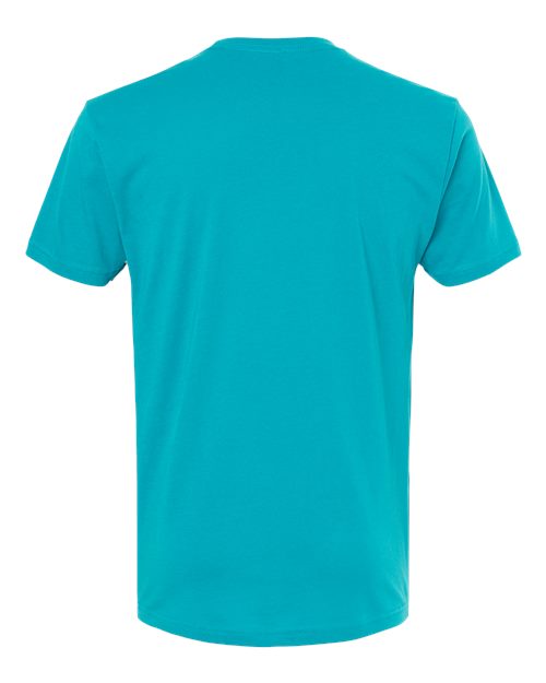Next Level 3600 Unisex Cotton T-Shirt - Tahiti Blue - back