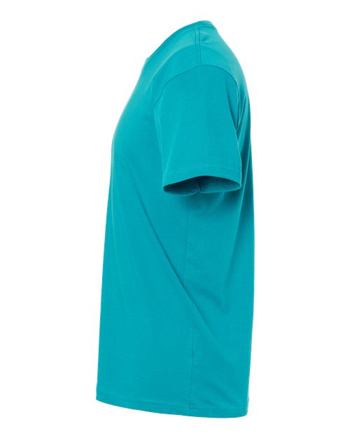 Next Level 3600 Unisex Cotton T-Shirt - Tahiti Blue - side