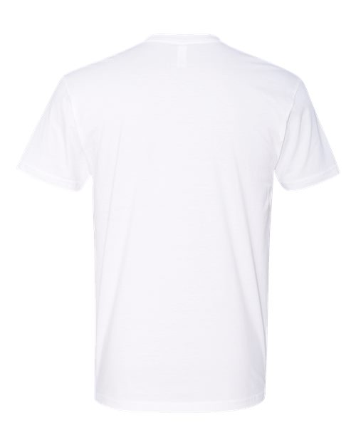 Next Level 3600 Unisex Cotton T-Shirt - White - back