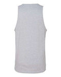 Next Level 3633 Men's Cotton Muscle Tank - Heather Grey - back