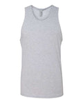 Next Level 3633 Men's Cotton Muscle Tank - Heather Grey - front
