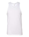 Next Level 3633 Men's Cotton Muscle Tank - White - front
