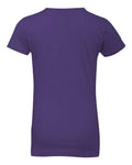 Next Level 3710 Girls’ Cotton Princess T-Shirt - Purple Rush - back