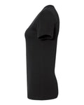 Next Level 3900 Women’s Cotton T-Shirt - Black - side