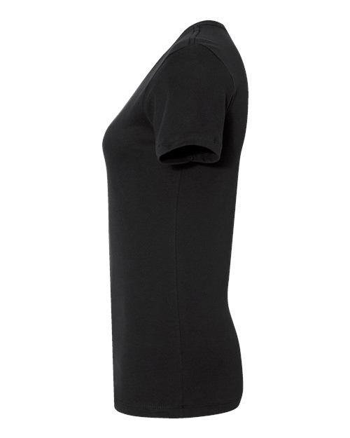 Next Level 3900 Women’s Cotton T-Shirt - Black - side