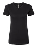 Next Level 3900 Women’s Cotton T-Shirt - Black - front