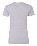 Next Level 3900 Women’s Cotton T-Shirt - Heather Grey - back