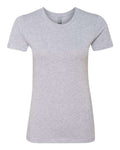 Next Level 3900 Women’s Cotton T-Shirt - Heather Grey - front