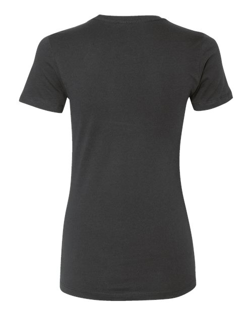 Next Level 3900 Women’s Cotton T-Shirt - Heavy Metal - back