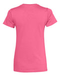 Next Level 3900 Women’s Cotton T-Shirt - Hot Pink - back