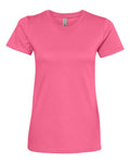 Next Level 3900 Women’s Cotton T-Shirt - Hot Pink - front