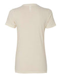 Next Level 3900 Women’s Cotton T-Shirt - Natural - back