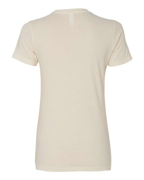 Next Level 3900 Women’s Cotton T-Shirt - Natural - back