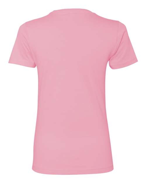 Next Level 3900 Women’s Cotton T-Shirt - Light Pink - back