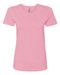 Next Level 3900 Women’s Cotton T-Shirt - Light Pink - front