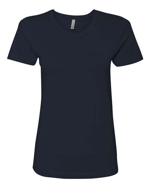 Next Level 3900 Women’s Cotton T-Shirt - Midnight Navy - front
